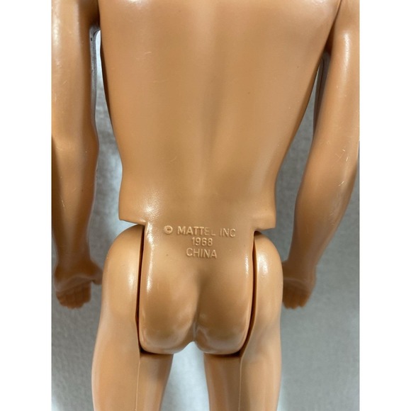 Vintage 1968 Ken Dolls Lot Of 7 One No Head Two Rooted Hair Ken Clothes Toy Gift - Picture 12 of 16